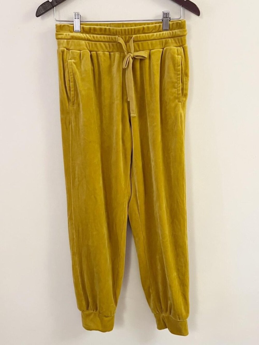 Anthropologie Women's Yellow Joggers-tracksuits